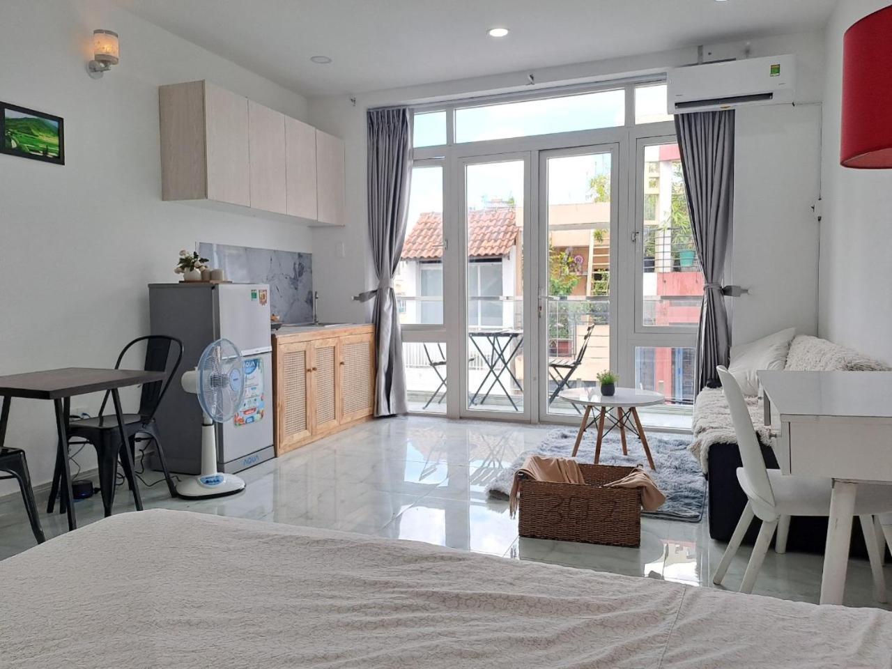 Cozy Studio At Hai Ba Trung St., Dist 3 Near Tan Dinh Market โฮจิมินห์ซิตี้ ภายนอก รูปภาพ